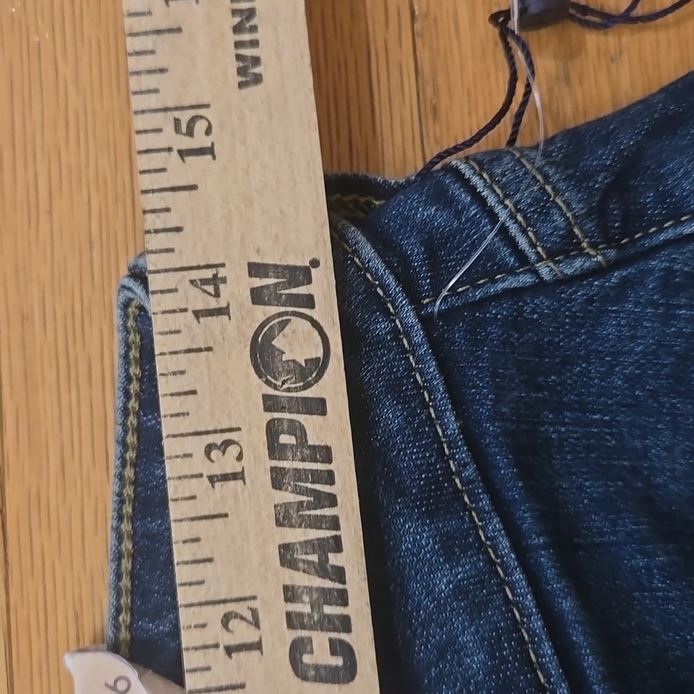 NYDJ Barbara Bootcut Blue Jeans Lift Tuck Stetch Medium Wash Sz 6 (28x32 1/2") - Picture 7 of 14